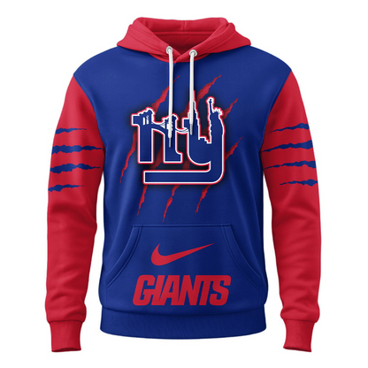 NYG Premium NFL Fan Pride Claw Hoodie DDT CTND