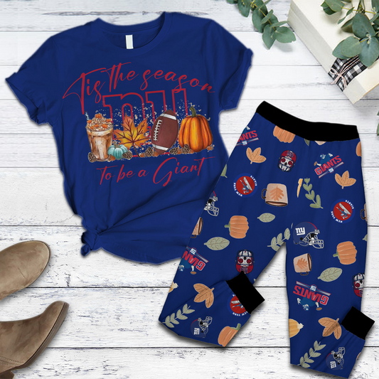 NYG Premium NFL Pajamas Set DatND DVT