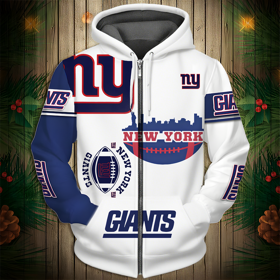 NYG Premium NFL V3 3D Graphic Hoodie DDT NTL