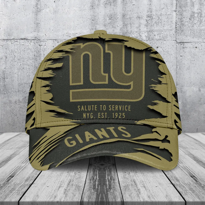 NYG x NFL 2025 Salute to Service Classic Cap DATND TANTD