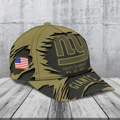 NYG x NFL 2025 Salute to Service Classic Cap DATND TANTD