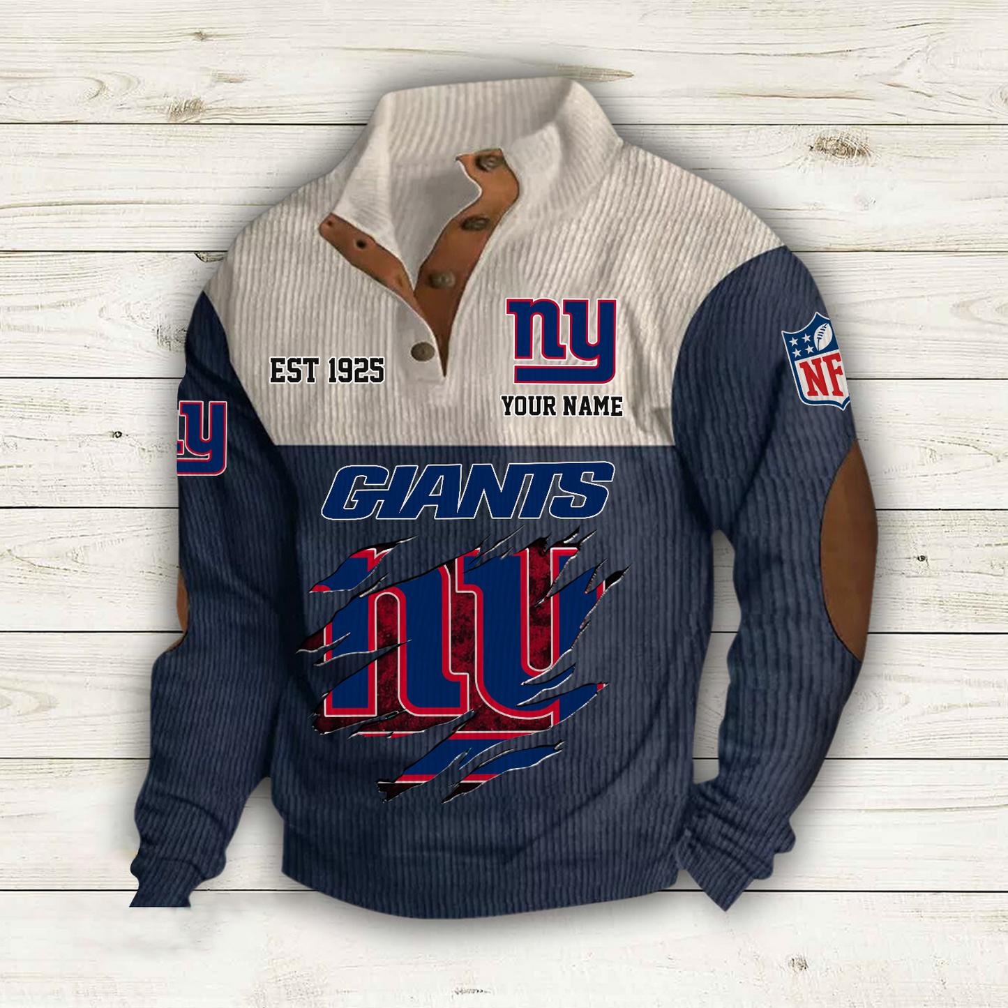 NYG x NFL Custom Name Sport Sweatshirt DatND DVT