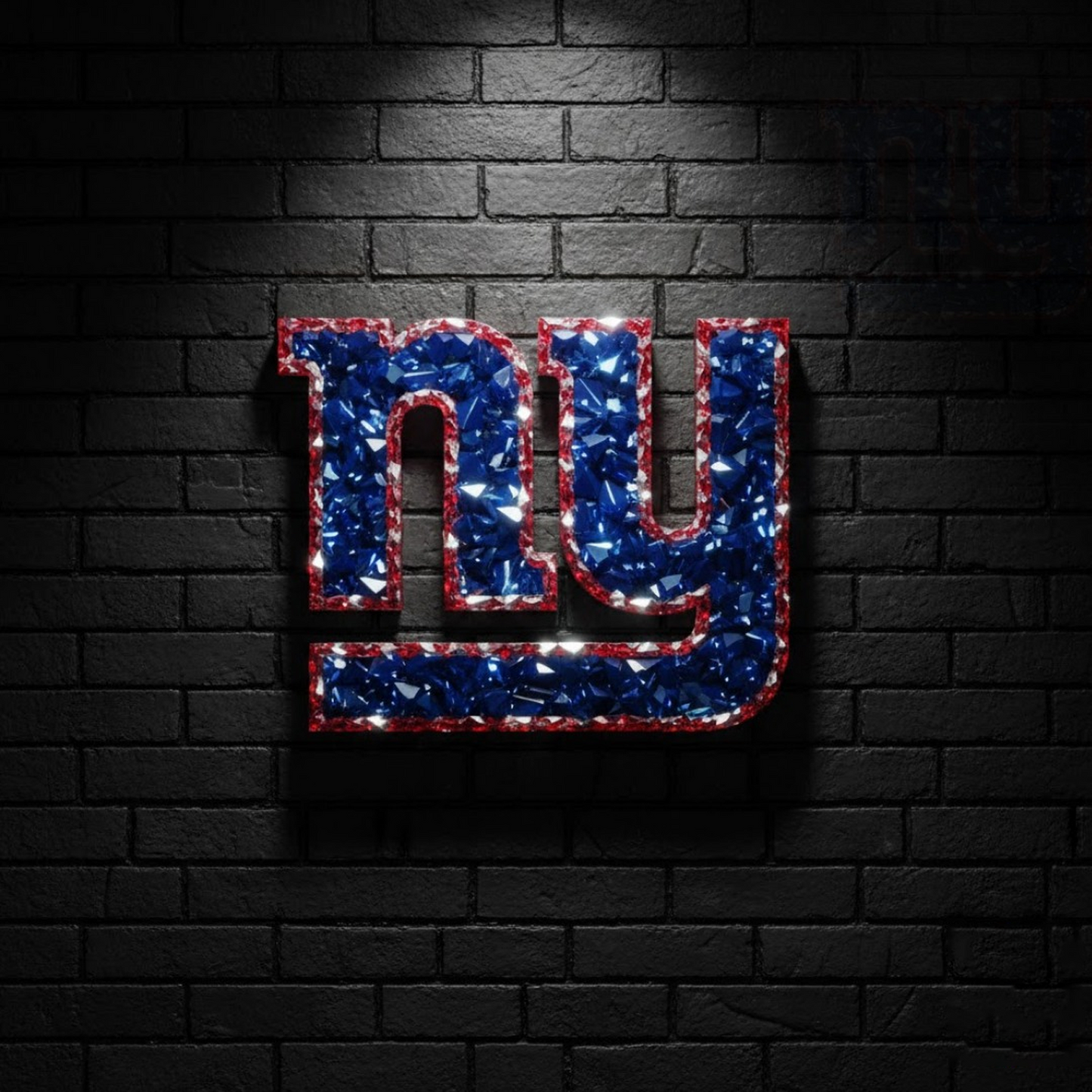 NYG X NFL Diamond Crystal Wall Art DatND DVT