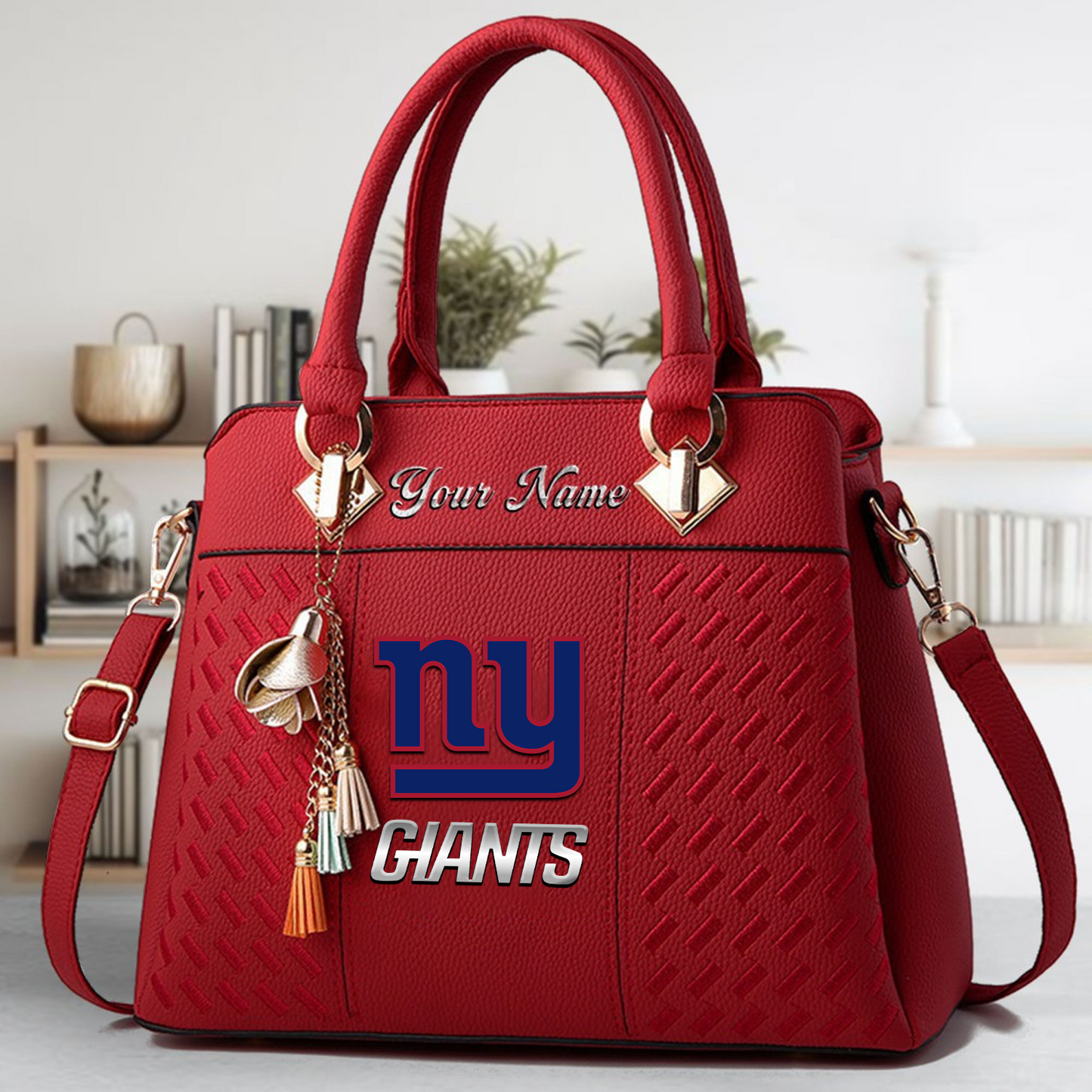 NYG x NFL Leather Bag DATND TANTD