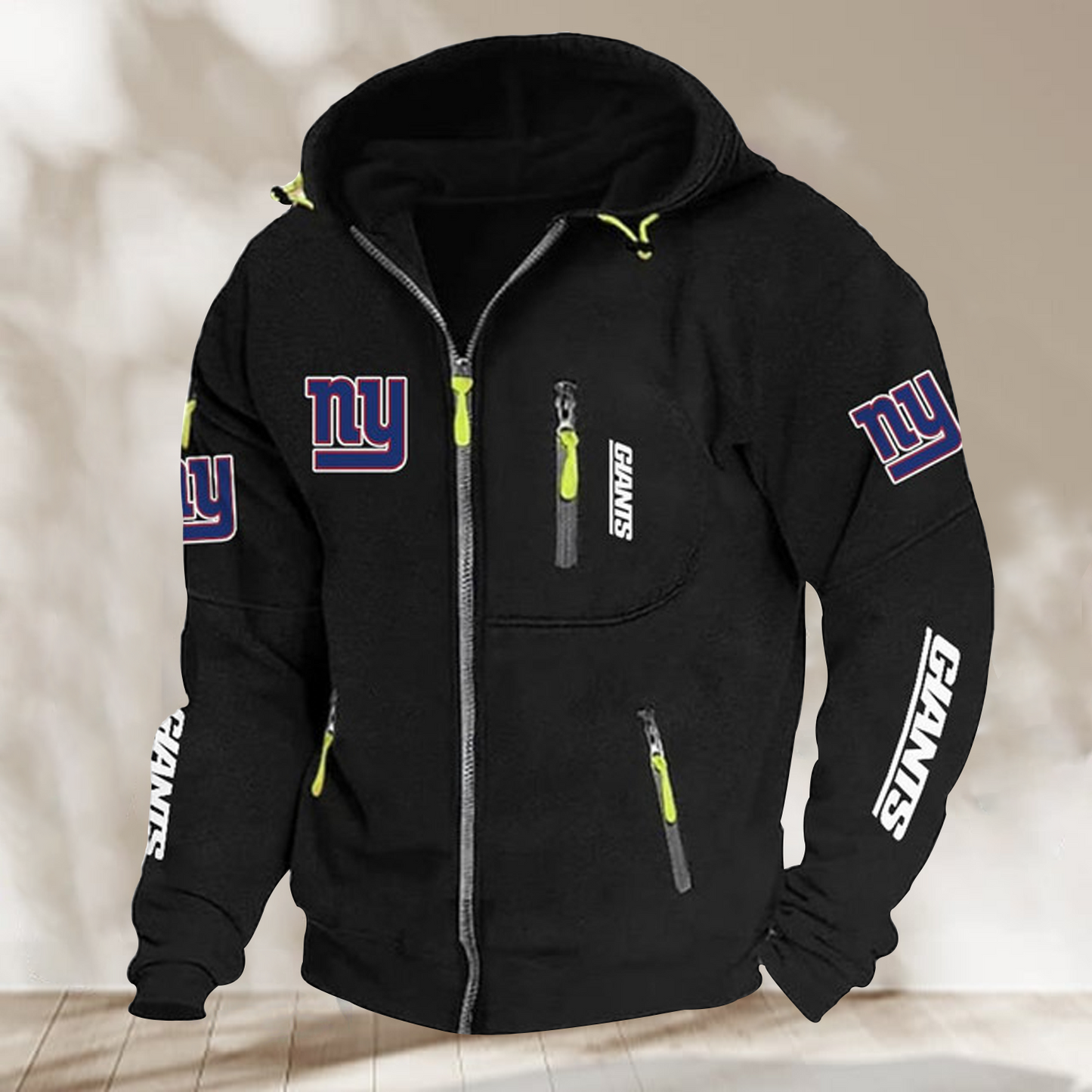 NYG x NFL Powerline Full Zip Hoodie V1 NAK THUONGNH