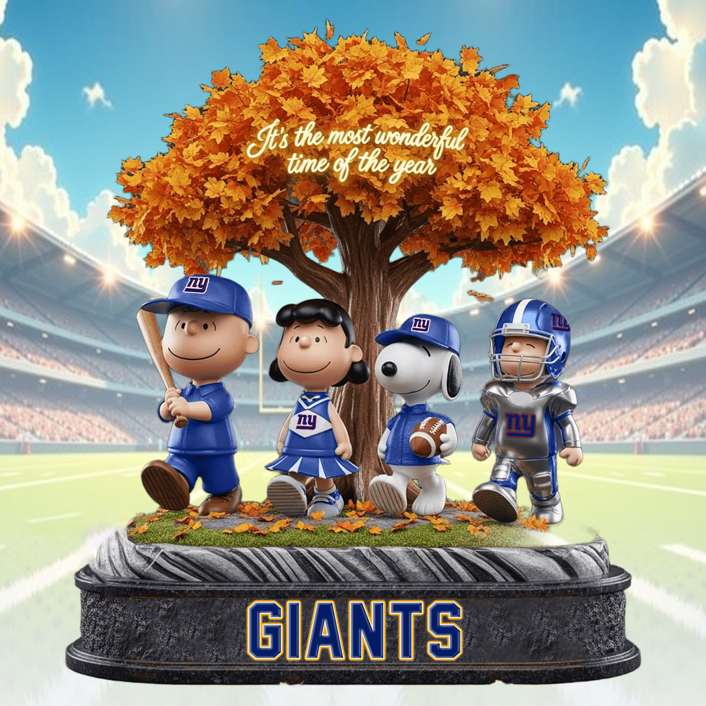 NYG x NFL Premium Acrylic Block DATND TANTD