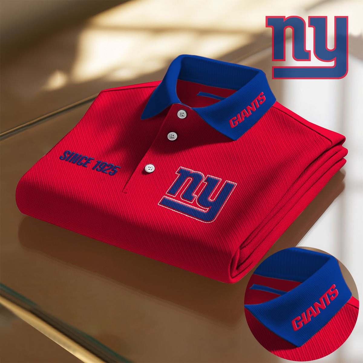 NYG x NFL Premium Polo Shirt  DatND DVT