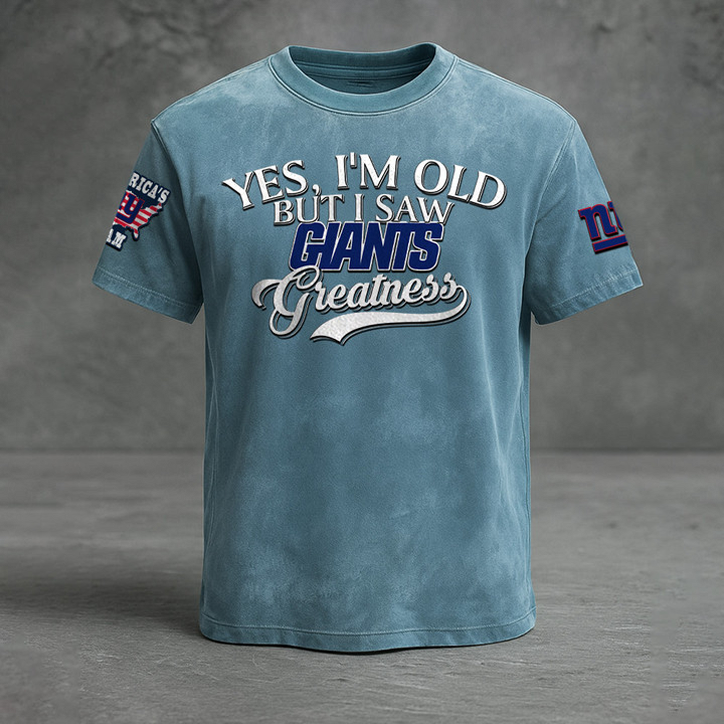 NYG X NFL Retro Style Shirt V1 NAK NHT