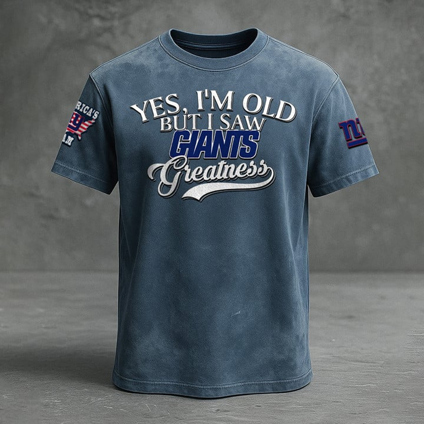 NYG X NFL Retro Style Shirt V1 NAK NHT