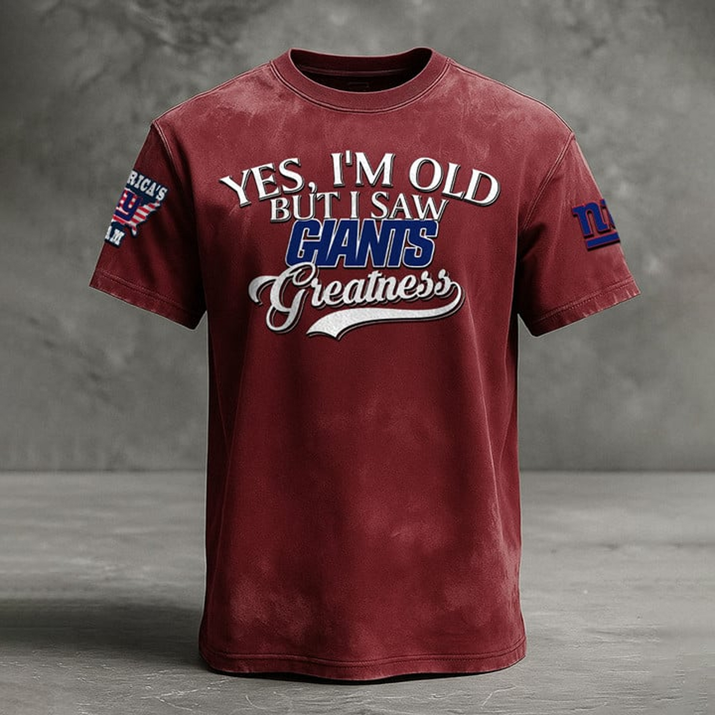 NYG X NFL Retro Style Shirt V1 NAK NHT