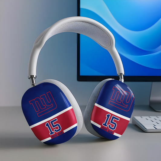 NYG x NFL Special Airpod Max Case Cover Personalized DATND TANTD