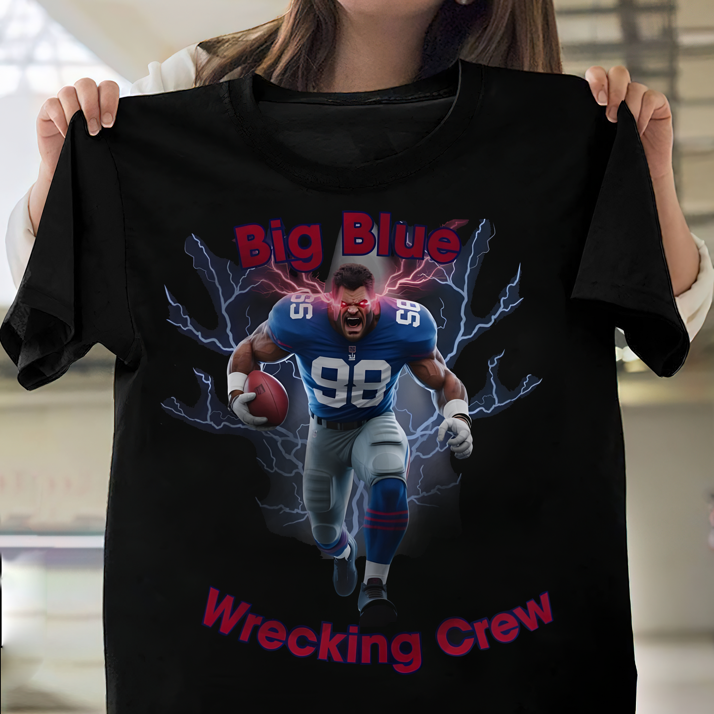 NYG x NFL Team Spirit Shirt DDT HLPHUONG