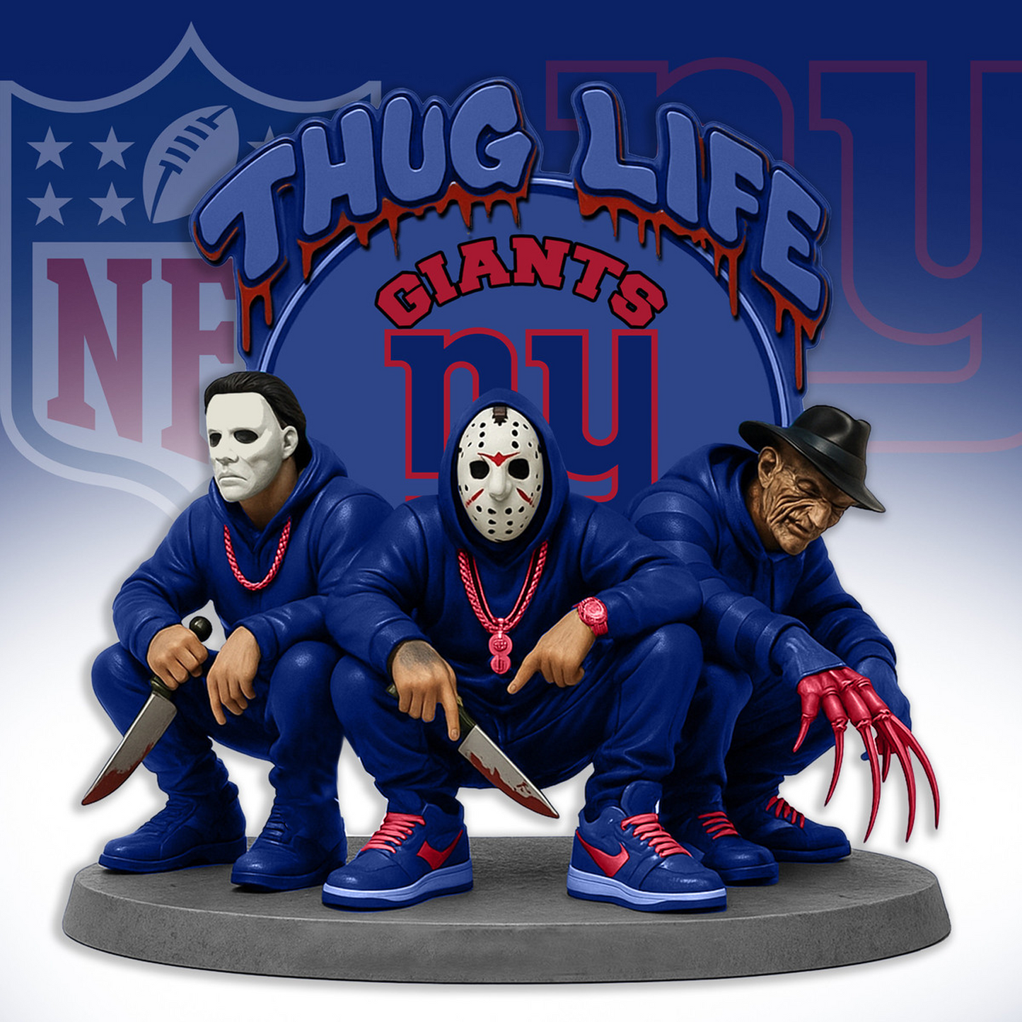 NYG x NFL Thug Life Acrylic Plaque