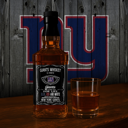 NYG x NFL Whiskey For True Fans Only DATND TANTD