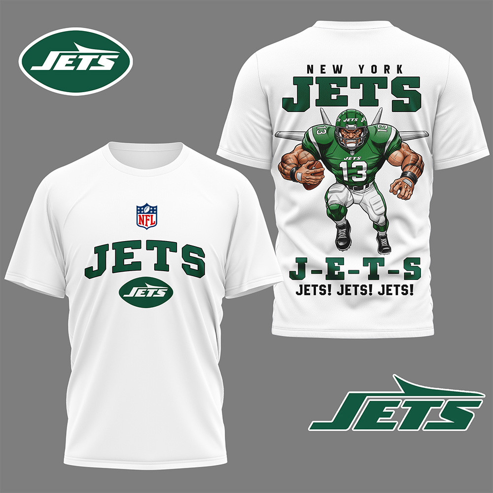 NYJ Premium NFL Nation Gear 3D Shirt DDT HLPHUONG