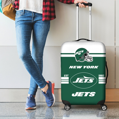NYJ NFL Luggage Cover Suitcase Protector DDT NTL