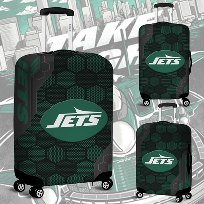 NYJ NFL V3 Luggage Cover Suitcase Protector DDT NTL