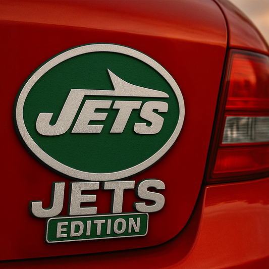NYJ Premium 3D Car Name Badge DDT TTV