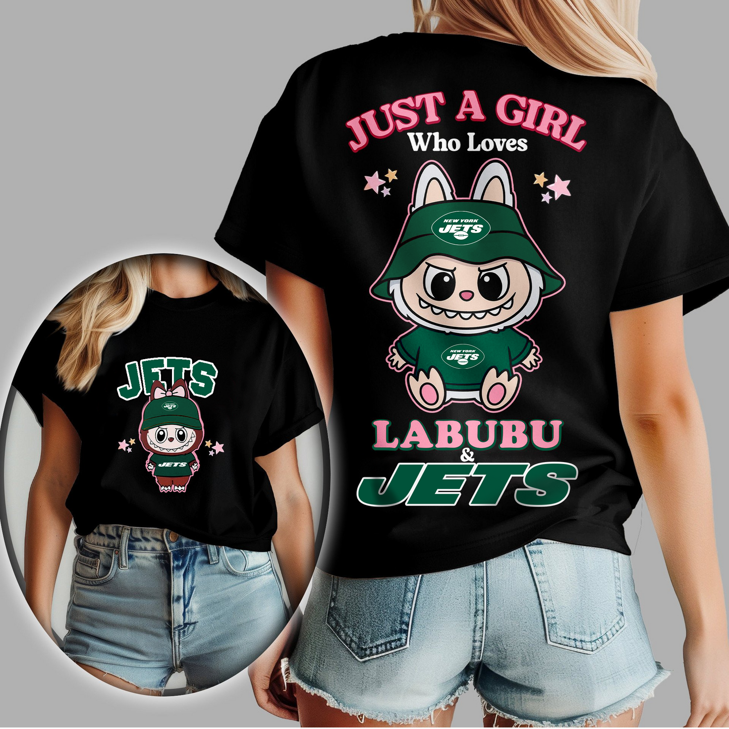 NYJ Premium Labubu Women Shirt DDT TTV