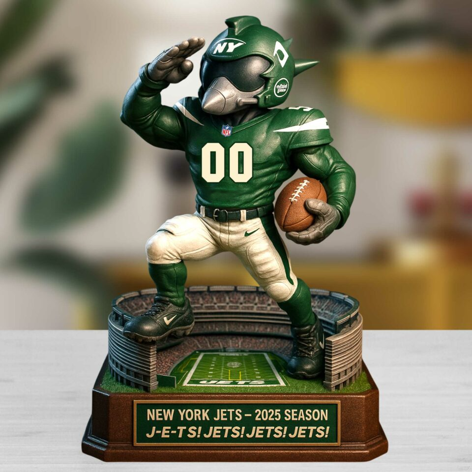 NYJ Premium Mascot Acrylic Plaque DDT CTND