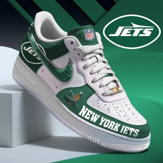 NYJ Premium NFL AF1 Sneaker DDT CTND