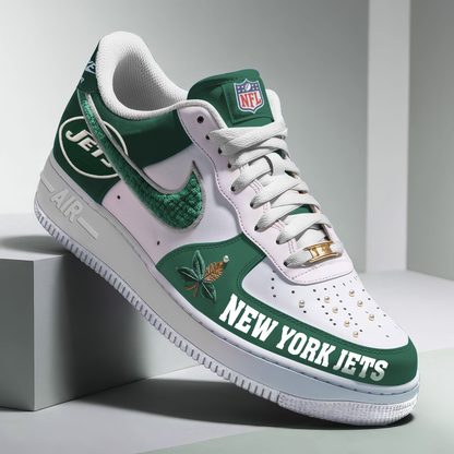 NYJ Premium NFL AF1 Sneaker DDT CTND
