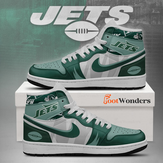 NYJ Premium NFL Air Jordan 1 DDT NTL
