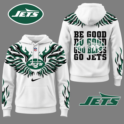 NYJ Premium NFL Fire Wings 3D Hoodie DDT CTND