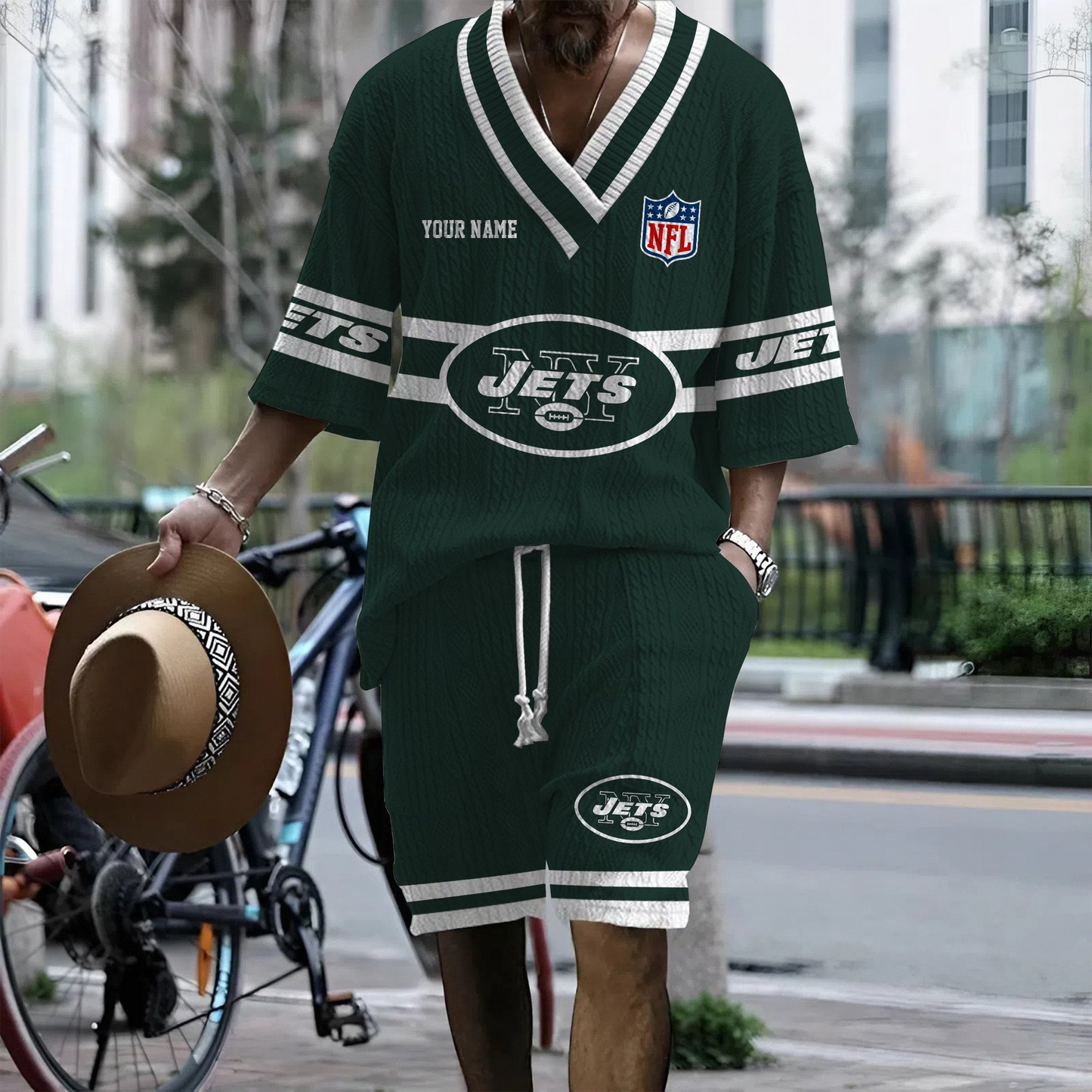 NYJ Premium NFL Mens Suits DDT CTND