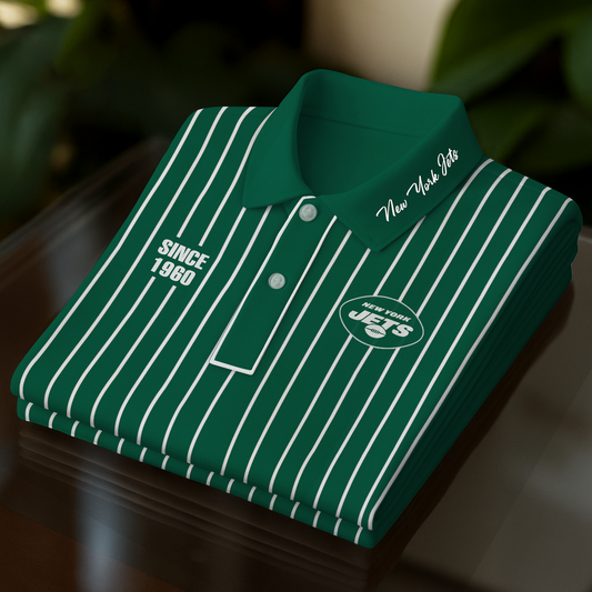 NYJ Premium NFL Polo Shirt 2608