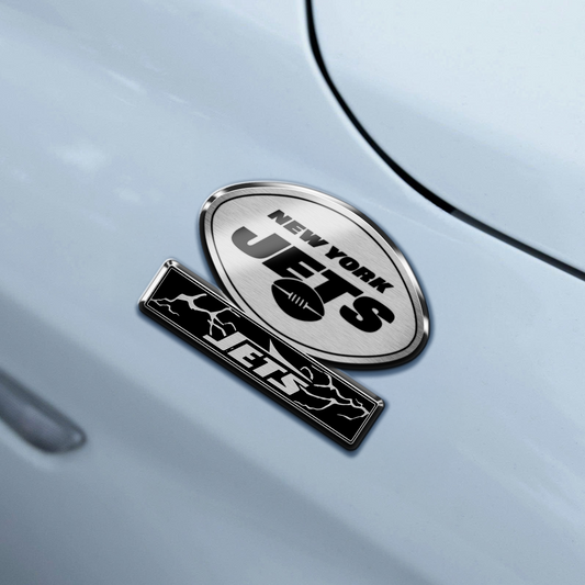 NYJ V2 Premium 3D Car Name Badge DDT CTND
