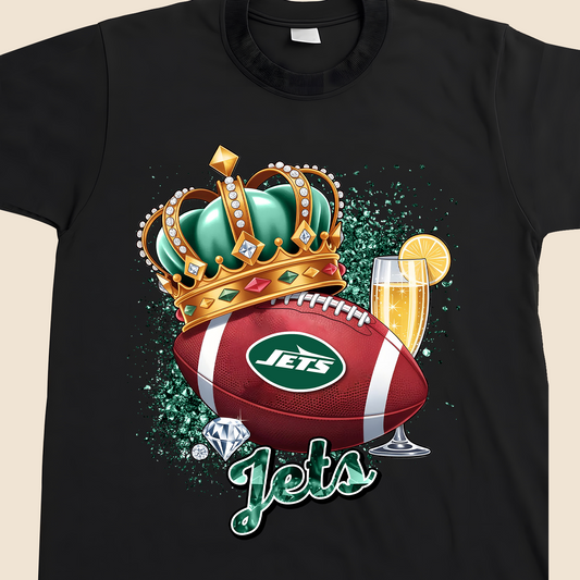 NYJ x NFL Crowns Diamond T-Shirt DATND TANTD