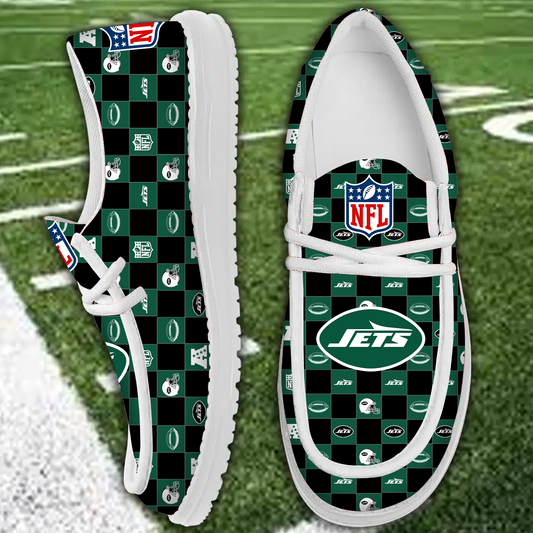 NYJ x NFL Personalized Low Top Shoes DATND TANTD