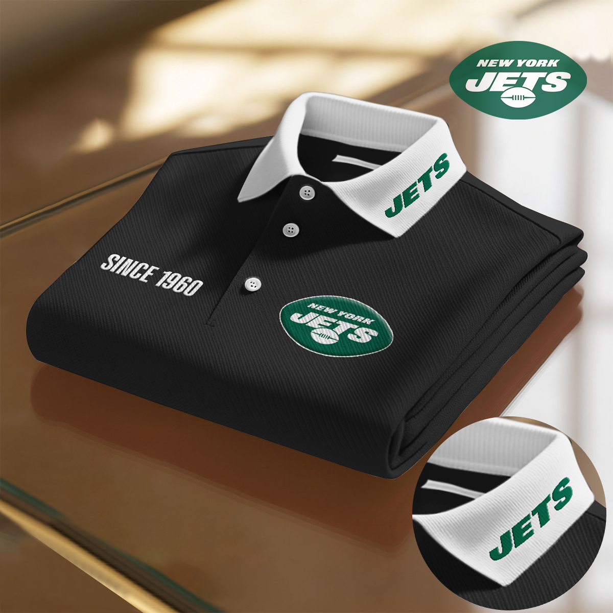 NYJ x NFL Premium Polo Shirt  DatND DVT