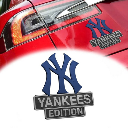 NYY Premium 3D Car Name Badge DDT TTV