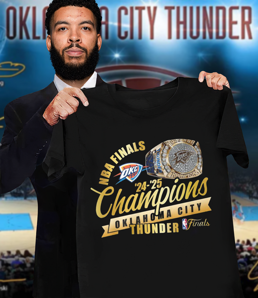 OKC Champions 3D Shirt V1 DATND TANTD