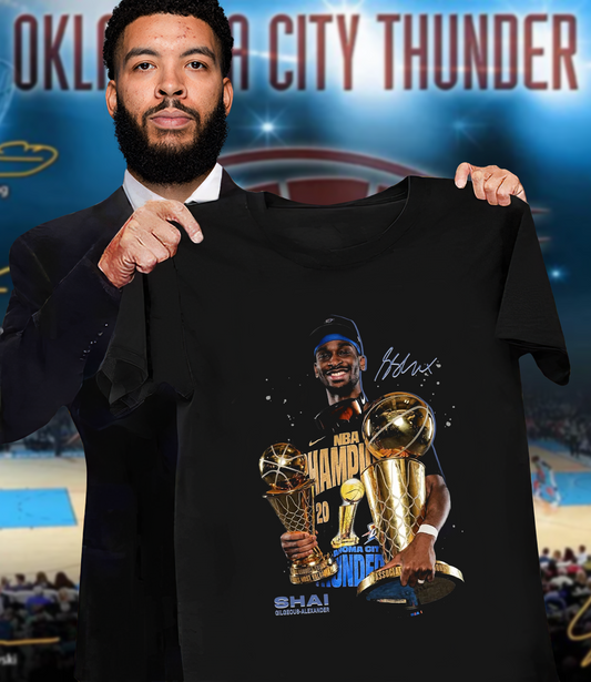 OKC - 2025 NBA Champions 3D Shirt V30 DATND TANTD