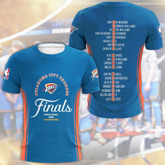 OKC - 2025 NBA Champions V5 DATND TANTD