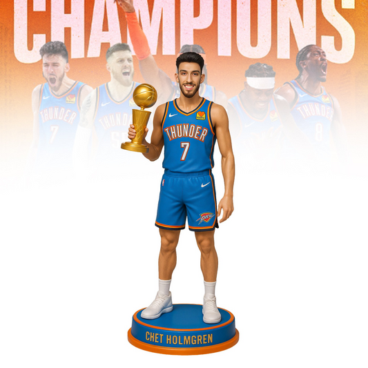 OKC NBA Champions V3 Acrylic Plaque DDT CTND