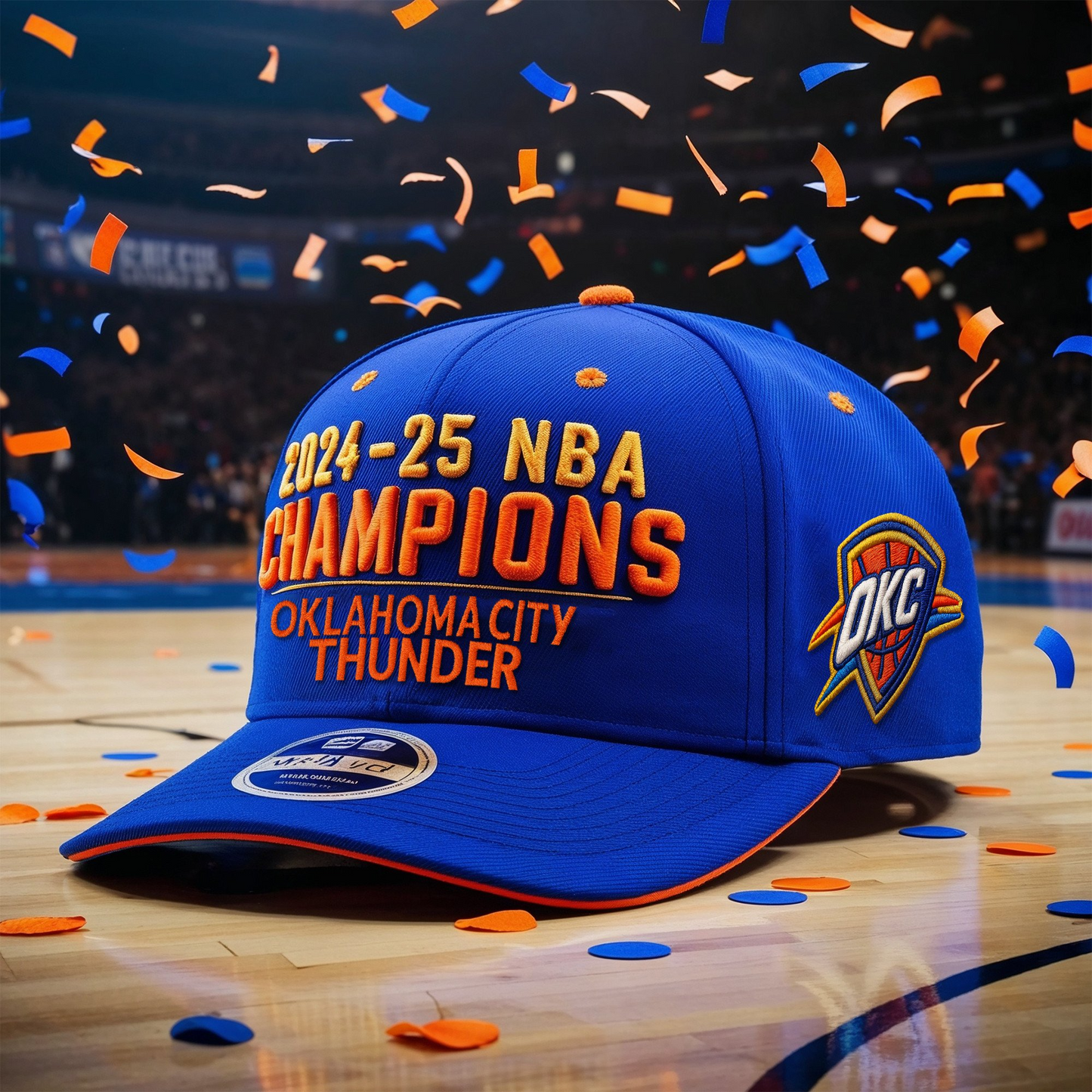OKC NBA Champions V4 Classic Cap DDT CTND