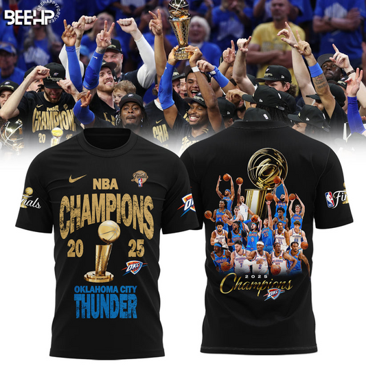 OKC NBA Finals Champions 2025 V24 Shirt DDT TTV