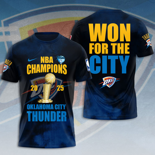 OKC NBA Finals Champions 2025 V25 Shirt DDT TTV