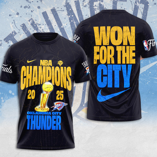 OKC NBA Finals Champions 2025 V26 Shirt DDT TTV