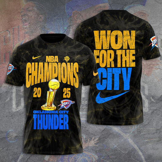 OKC NBA Finals Champions 2025 V28 Shirt DDT TTV