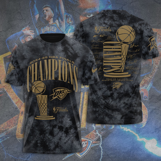 OKC NBA Finals Champions 2025 V29 Shirt DDT TTV