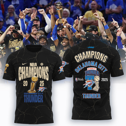 OKC NBA Finals Champions 2025 V30 Shirt DDT TTV