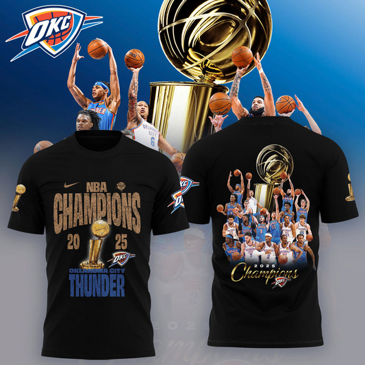 OKC NBA Finals Champions 2025 V31 Shirt DDT TTV