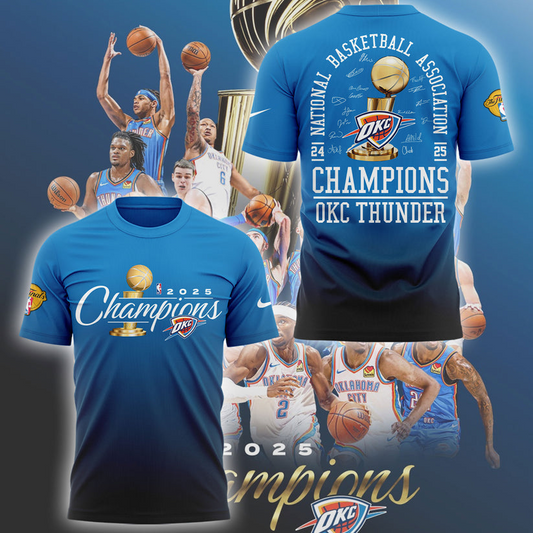 OKC NBA Finals Champions 2025 V33 Shirt DDT TTV