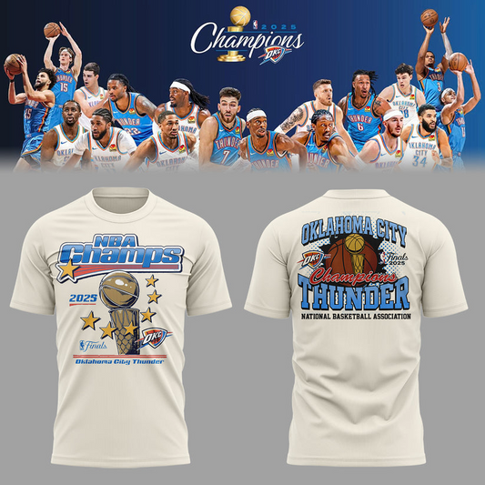 OKC NBA Finals Champions 2025 V36 Shirt DDT TTV