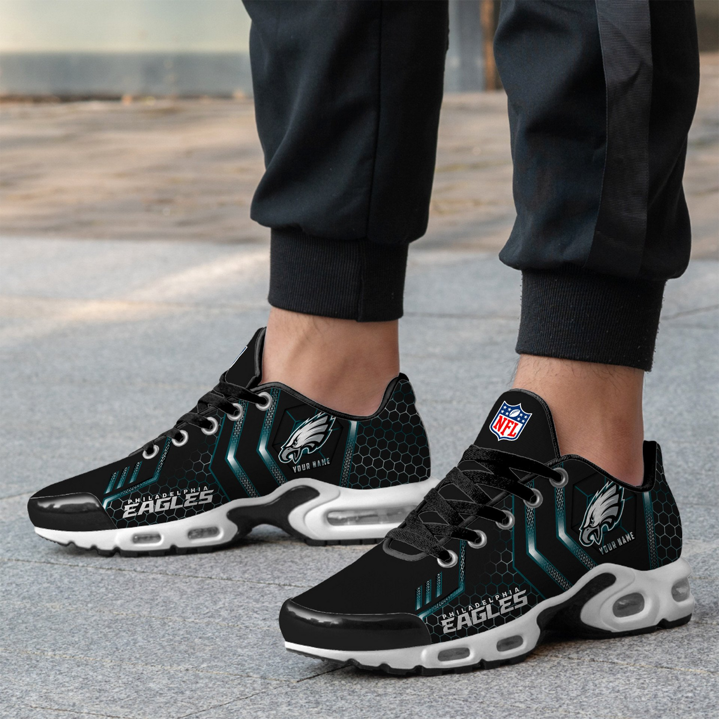 PE NFL Personalized Air Max Shoes Exclusive DDT CTND